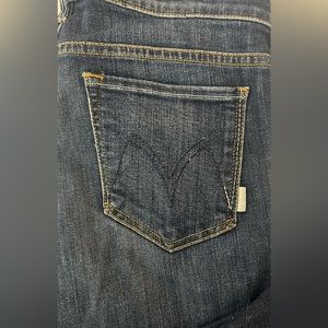 Mother Jeans | Runaway Skinny Flare | Flowers from the Storm - Size 29